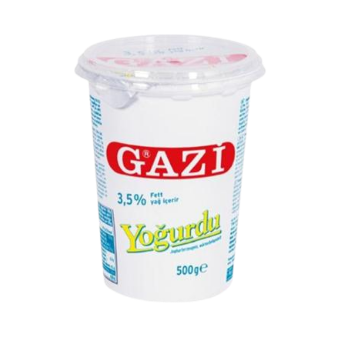 GAZI NATURAL YOGURT 3.5% 500GR