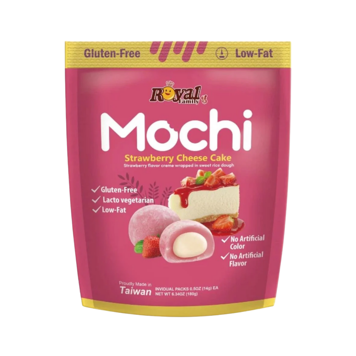 ROYAL MOCHI STRAWBERRY CHEESECAKE