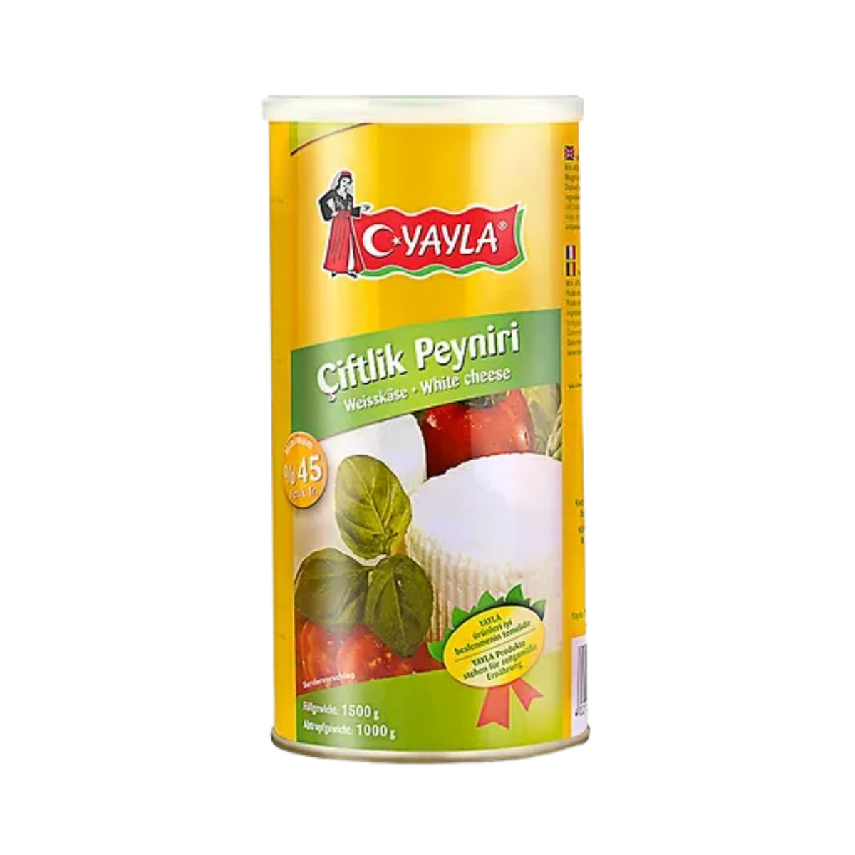 YAYLA FETA CHEESE 45%