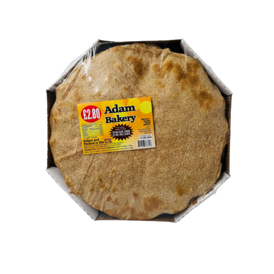 ADAM BAKERY NAAN BREAD BROWN BARLEY (ROUND/TANDIR)
