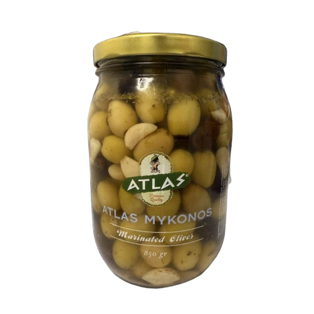 ATLAS GREEN OLIVES MYKONOS-YESIL ZEYTIN MYKONOS