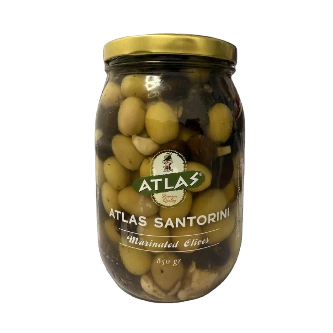 ATLAS GREEN OLIVES SANTORINI