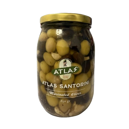 ATLAS GREEN OLIVES SANTORINI