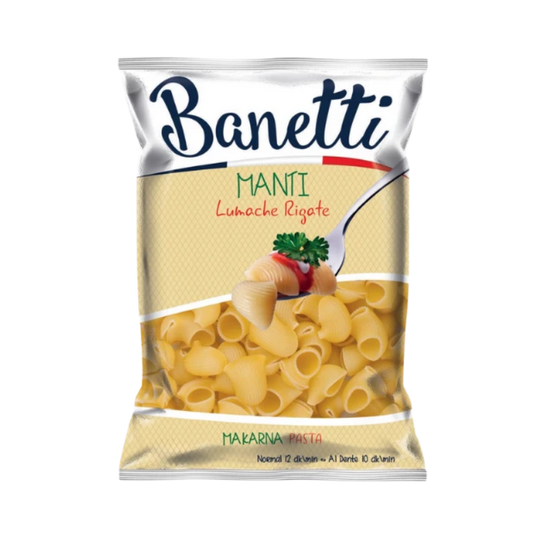 BANETTI PASTA LUMACHE RIGATE (MANTI)