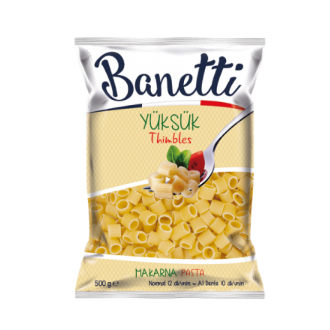 BANETTI PASTA THIMBLES (YUKSUK)
