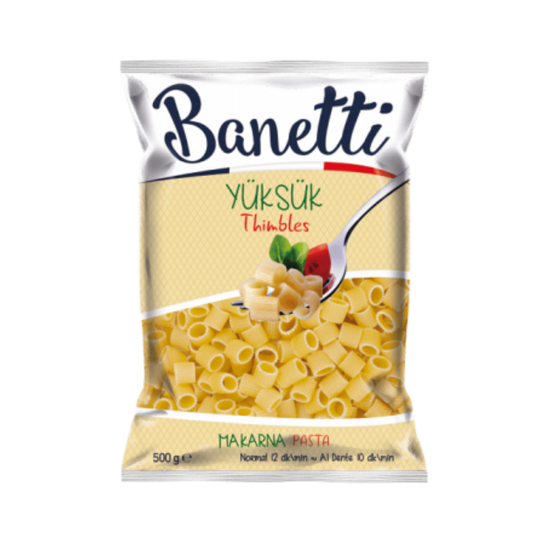 BANETTI PASTA THIMBLES (YUKSUK)