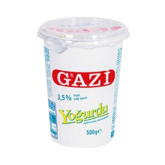 GAZI NATURAL YOGURT 3.5% 500GR