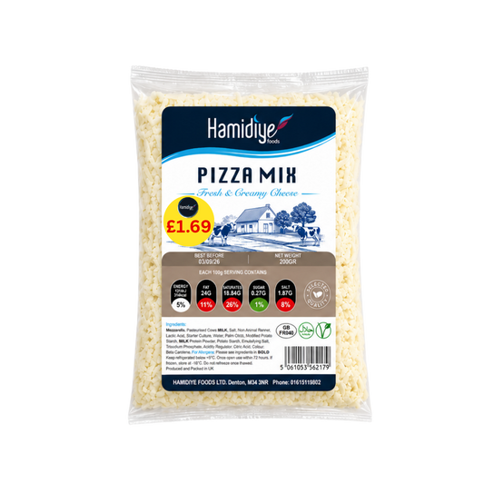 HAMIDIYE GRATED PIZZA MIX CHEESE (200G)