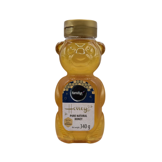 HAMIDIYE PURE MULTIFLOWER HONEY SQUEEZY (BEAR SHAPE)
