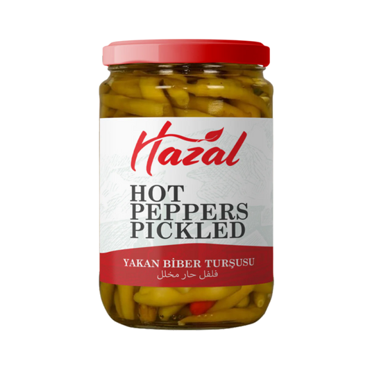 HAZAL EXTRA HOT PEPPER PICKLES (YAKAN BIBER)