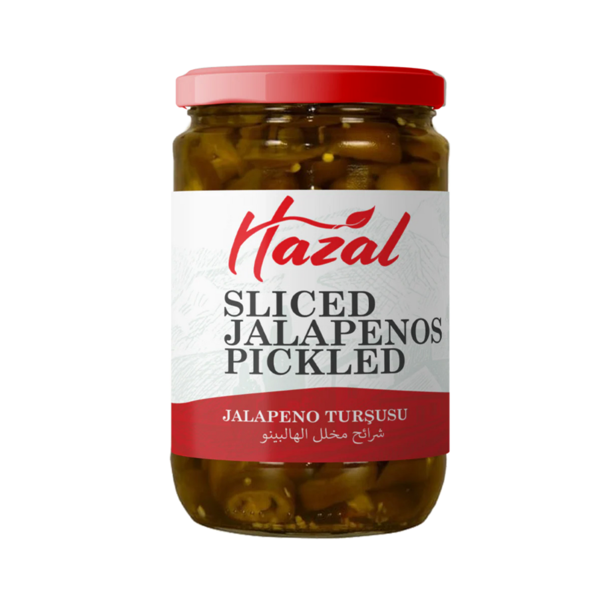 HAZAL JALAPENO SLICED PICKLES