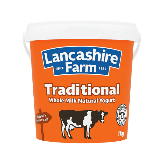 LF TRADITIONAL WHOLE MILK NATURAL YOGHURT (ORANGE)