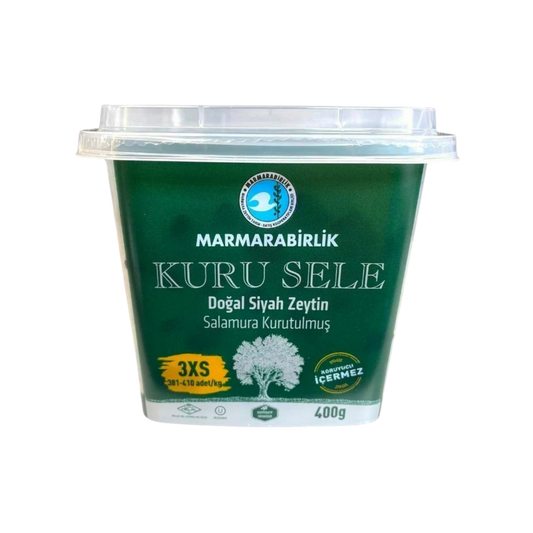 MAR B. (XS) KURU SELE BLACK OLIVES (GREEN PVC)