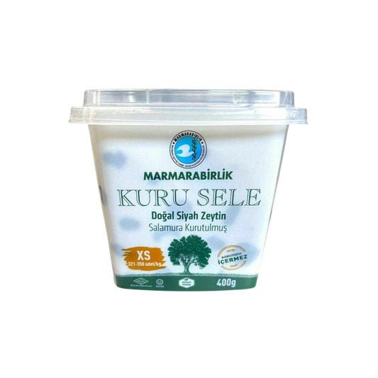 MAR B. (XS) KURU SELE BLACK OLIVES (WHITE PVC)