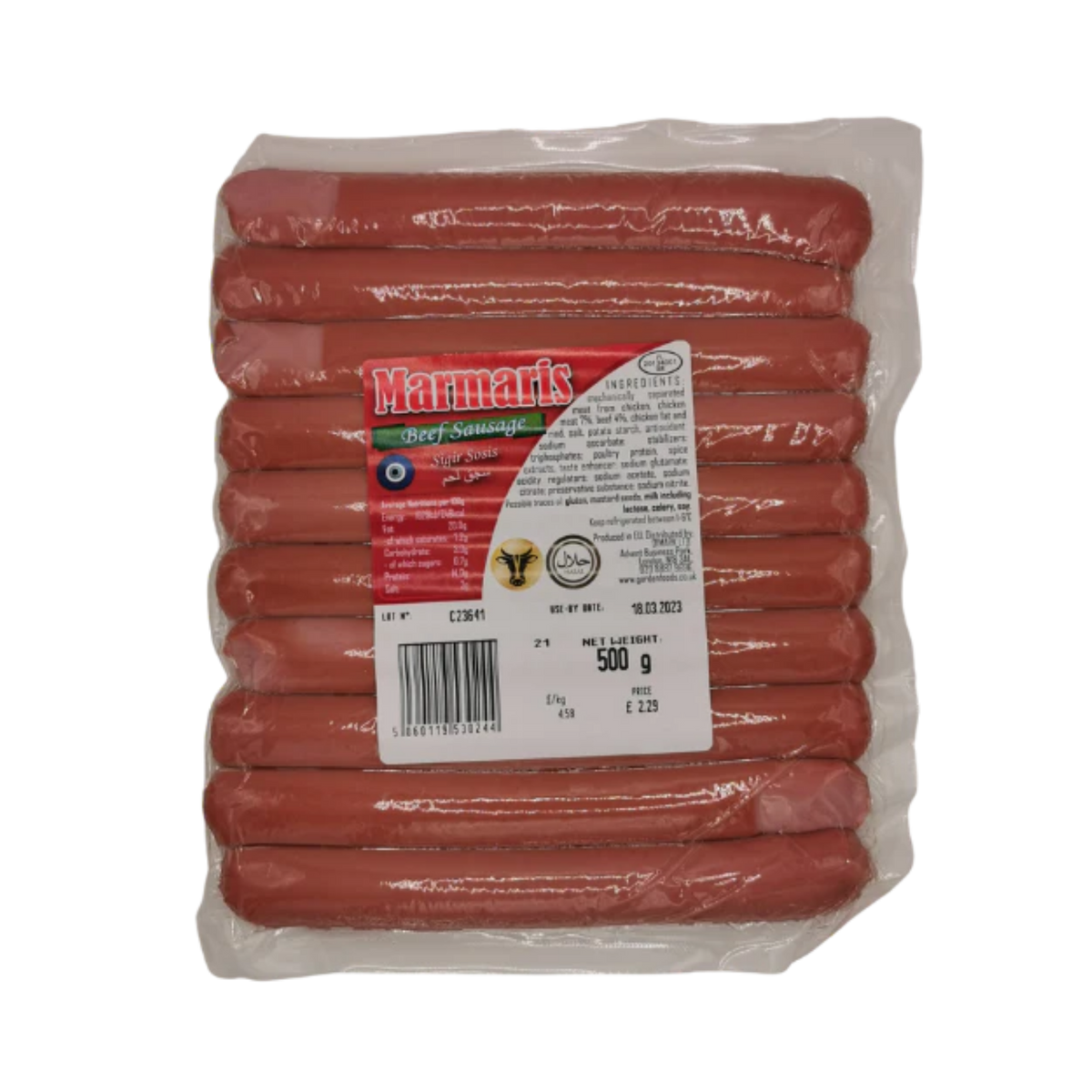 MARMARIS BEEF SAUSAGE (500G)