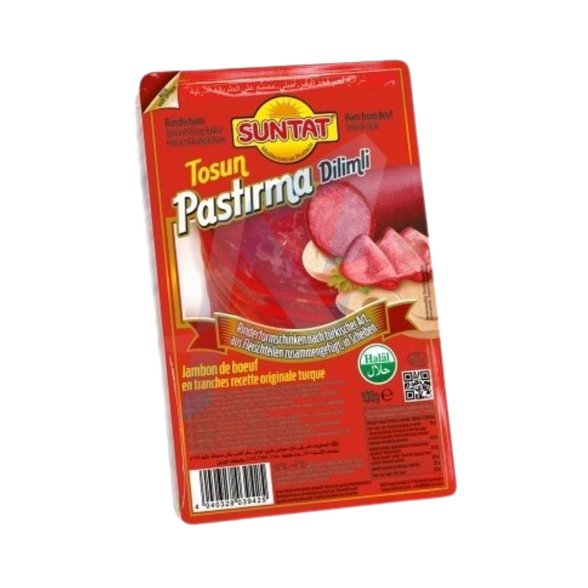 SUNTAT SLICED PASTIRMA AUTHENTIC (100G)