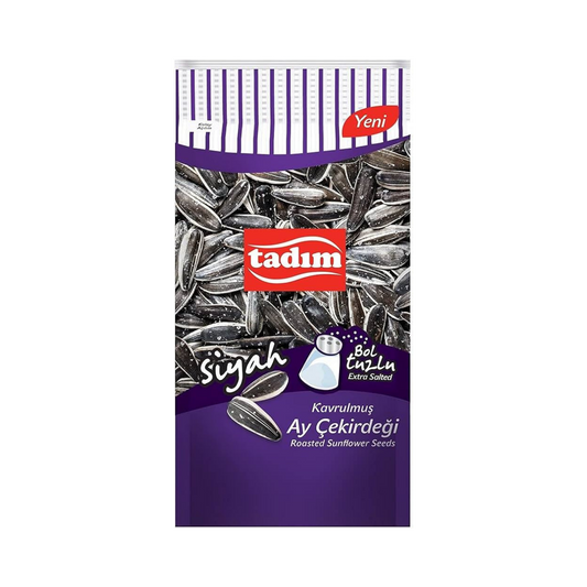 TADIM EXTRA SALTED & ROASTED BLACK SUNFLOWER SEEDS (PURPLE)