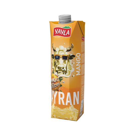YAYLA AYRAN YOGHURT DRINK WITH MANGO 1LT